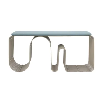 Curva seat cushion for bench 32x95.5 cm - Dusty Blue - AYTM