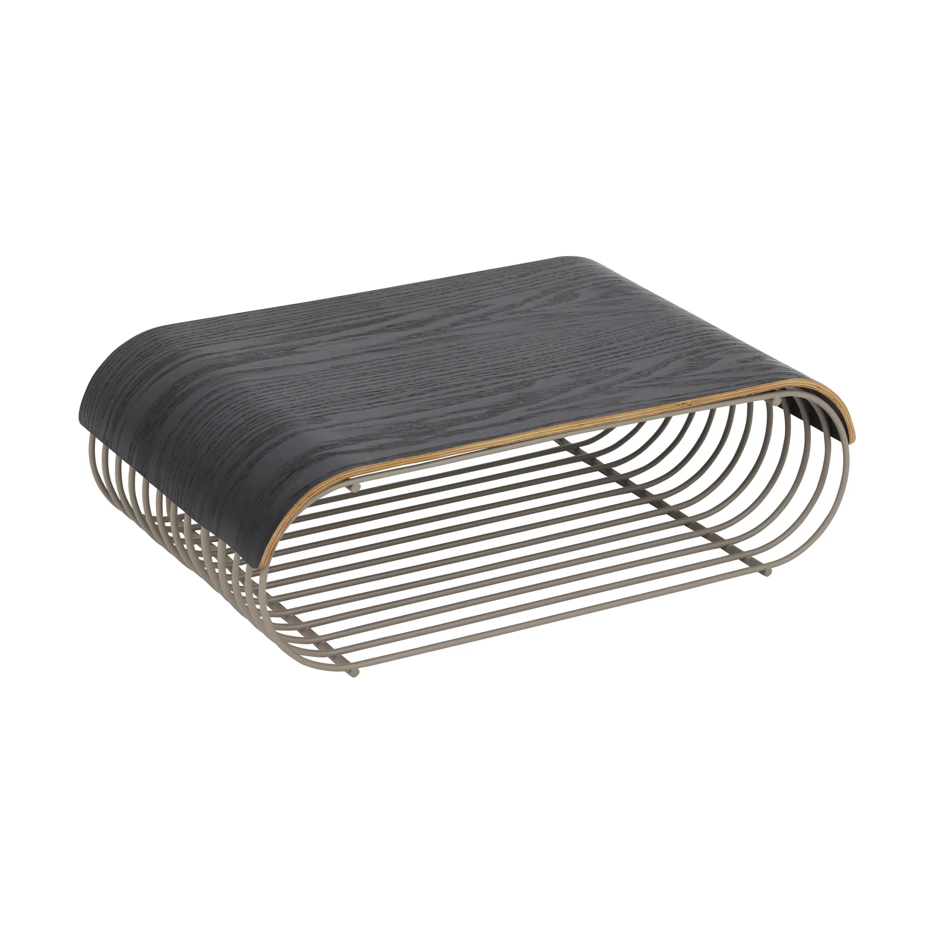 Curva tray/top panel for Curva shelf 40.4 cm, Black AYTM
