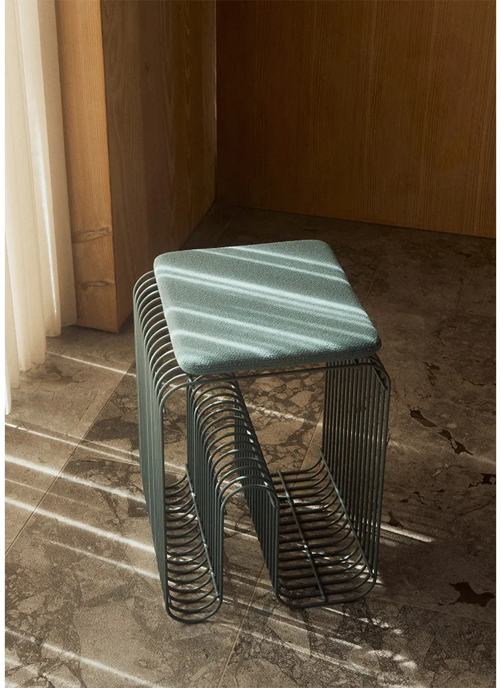 Curve chair, Dusty blue AYTM