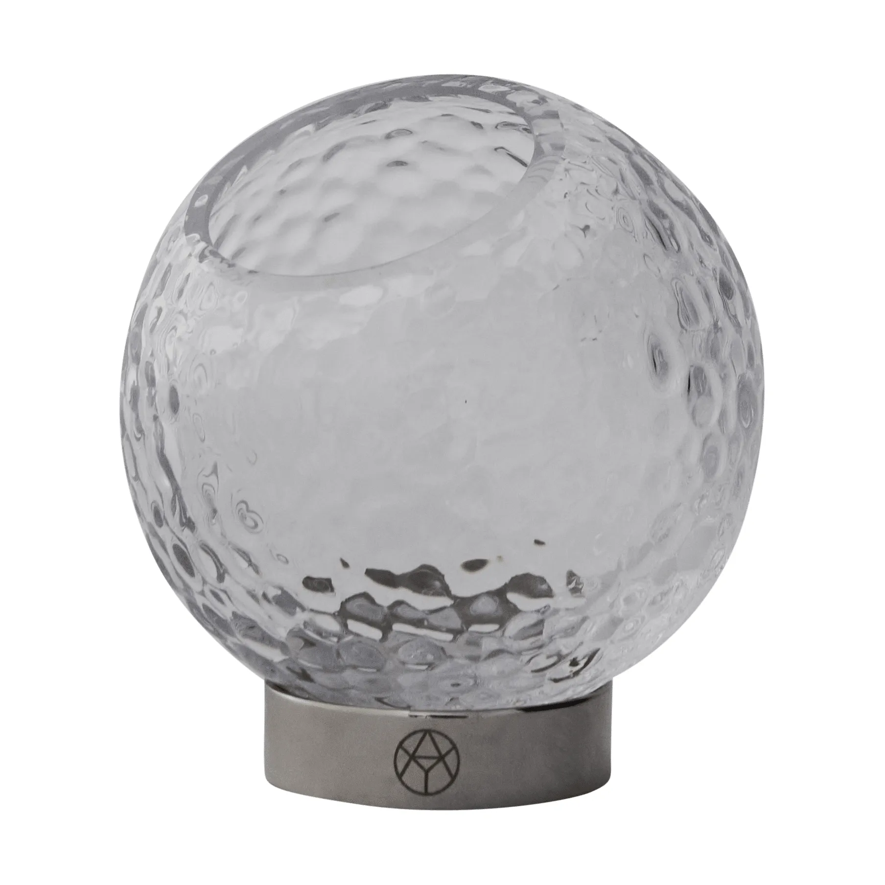 Globe bubbles vase Ø10 cm, Clear AYTM