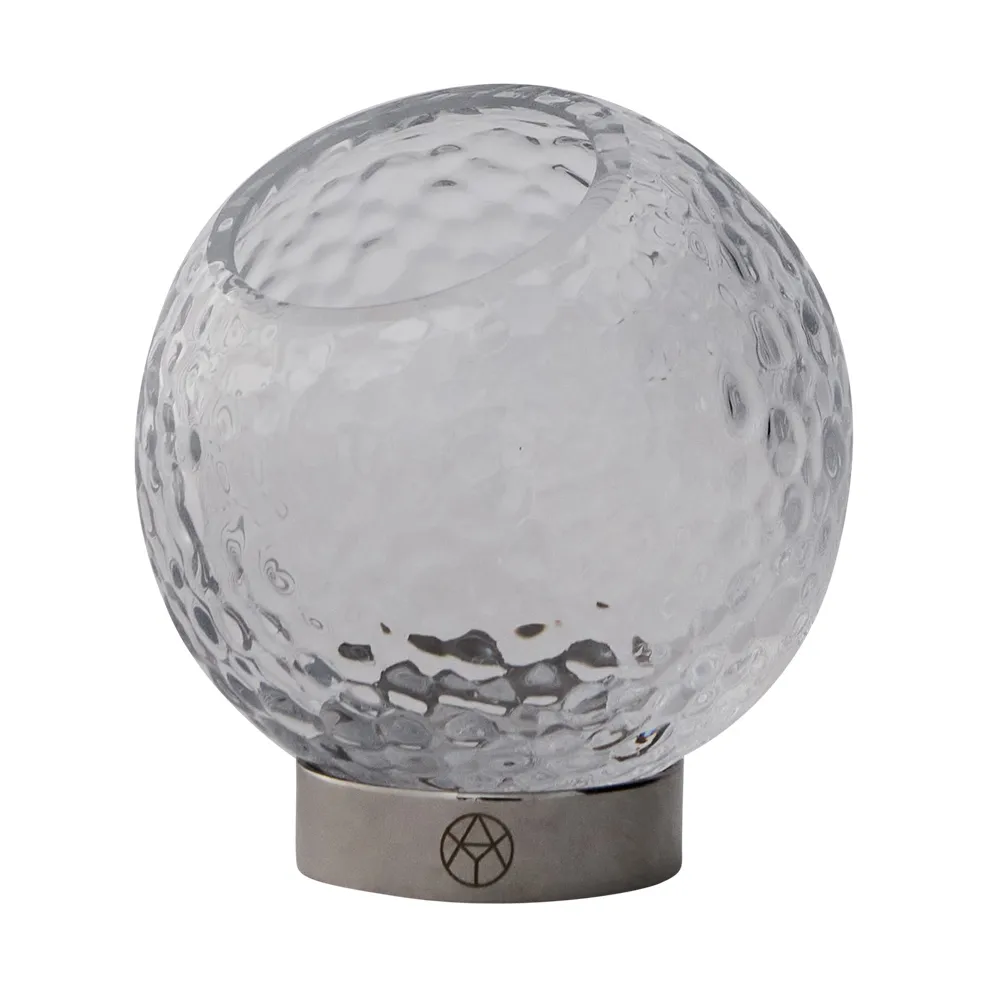 Globe candle holder Ø10 cm, Clear AYTM