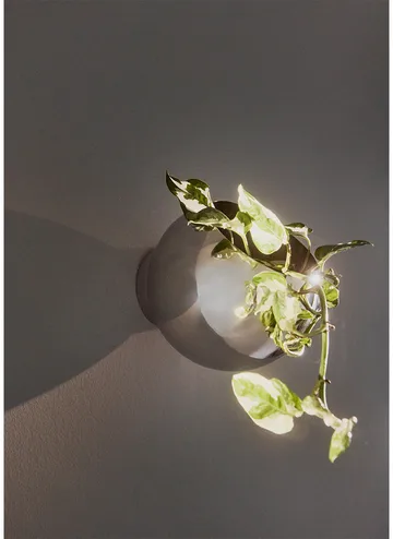 Globe flower pot wall Ø21 cm - Silver - AYTM