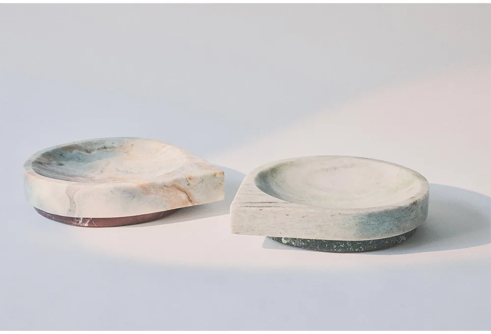 Stilla decorative bowl, Dusty green-forest AYTM