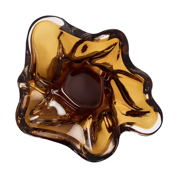 Vena decorative bowl - Amber - AYTM