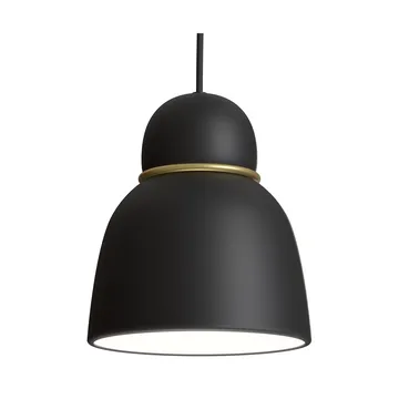 Bird pendant Ø17.3 cm - Black-brass - Belid