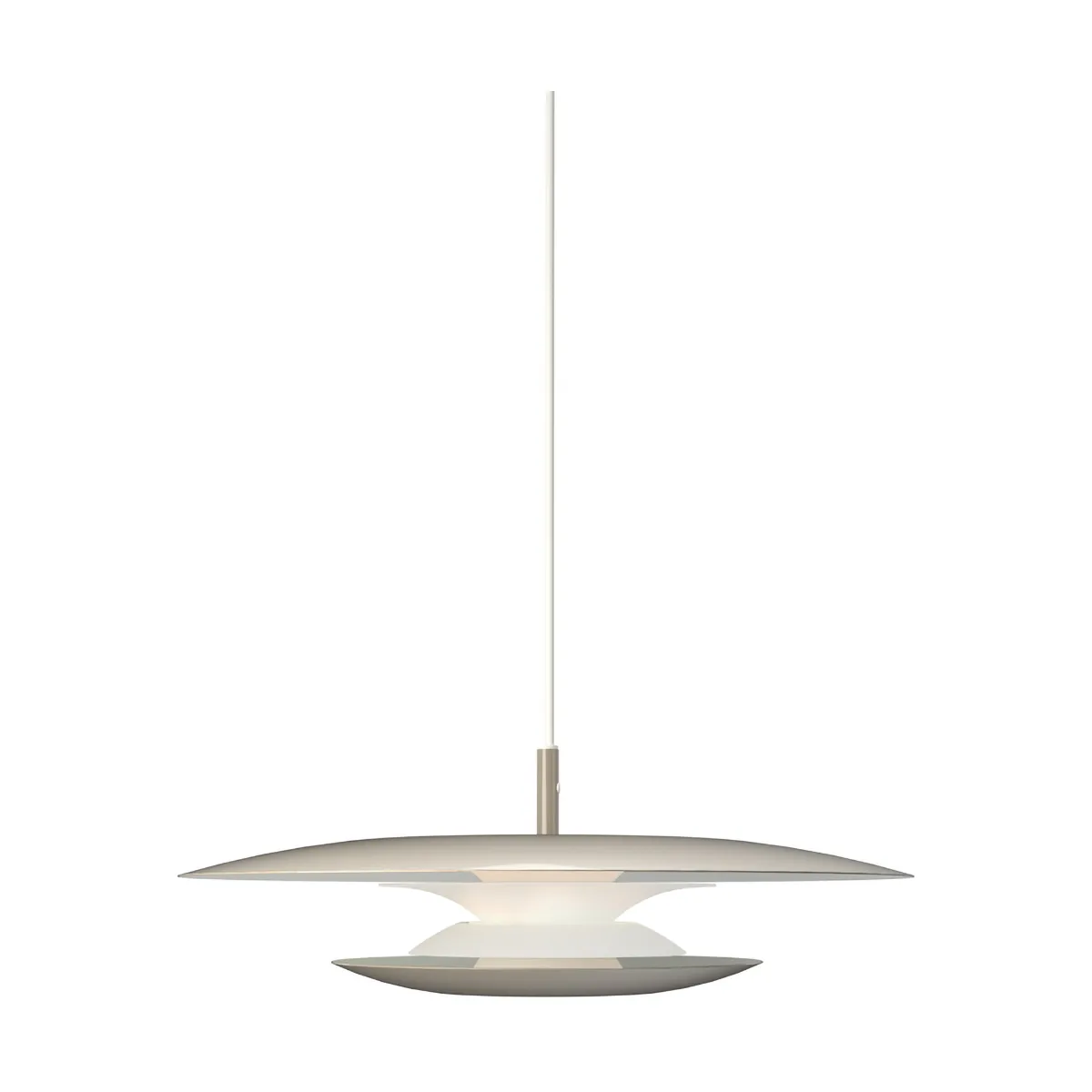 Eclipse pendant lamp Ø 43cm, Greige Belid