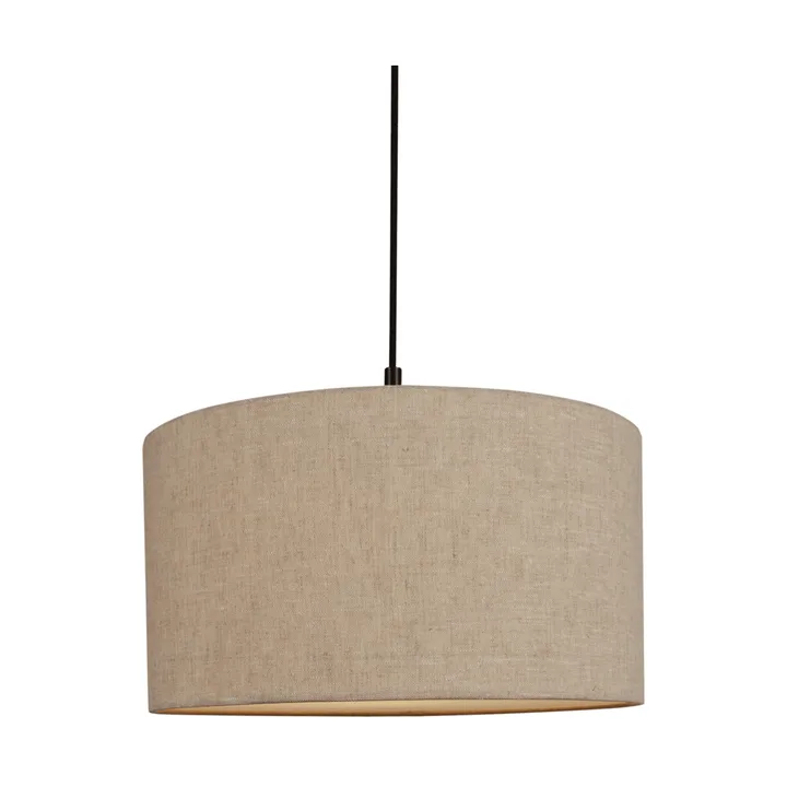 Soft pendant lamp Ø40 cm - Linen natural-metallic bronze, Ø44 cm - Belid