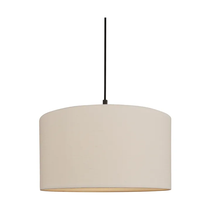 Soft pendant lamp Ø40 cm - Linen white-metallic bronze, Ø44 cm - Belid