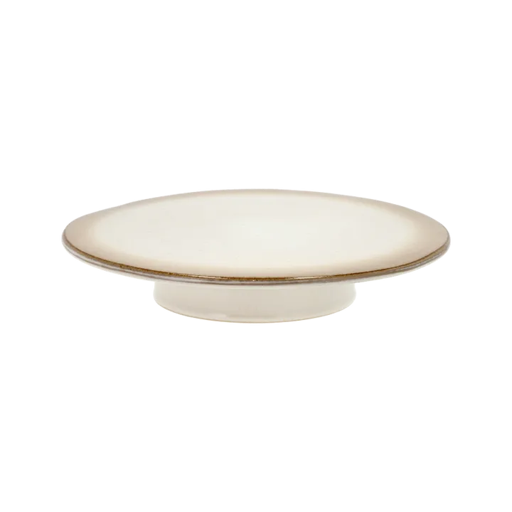 Bitz cake stand on foot Ø30 cm - Cream white - Bitz