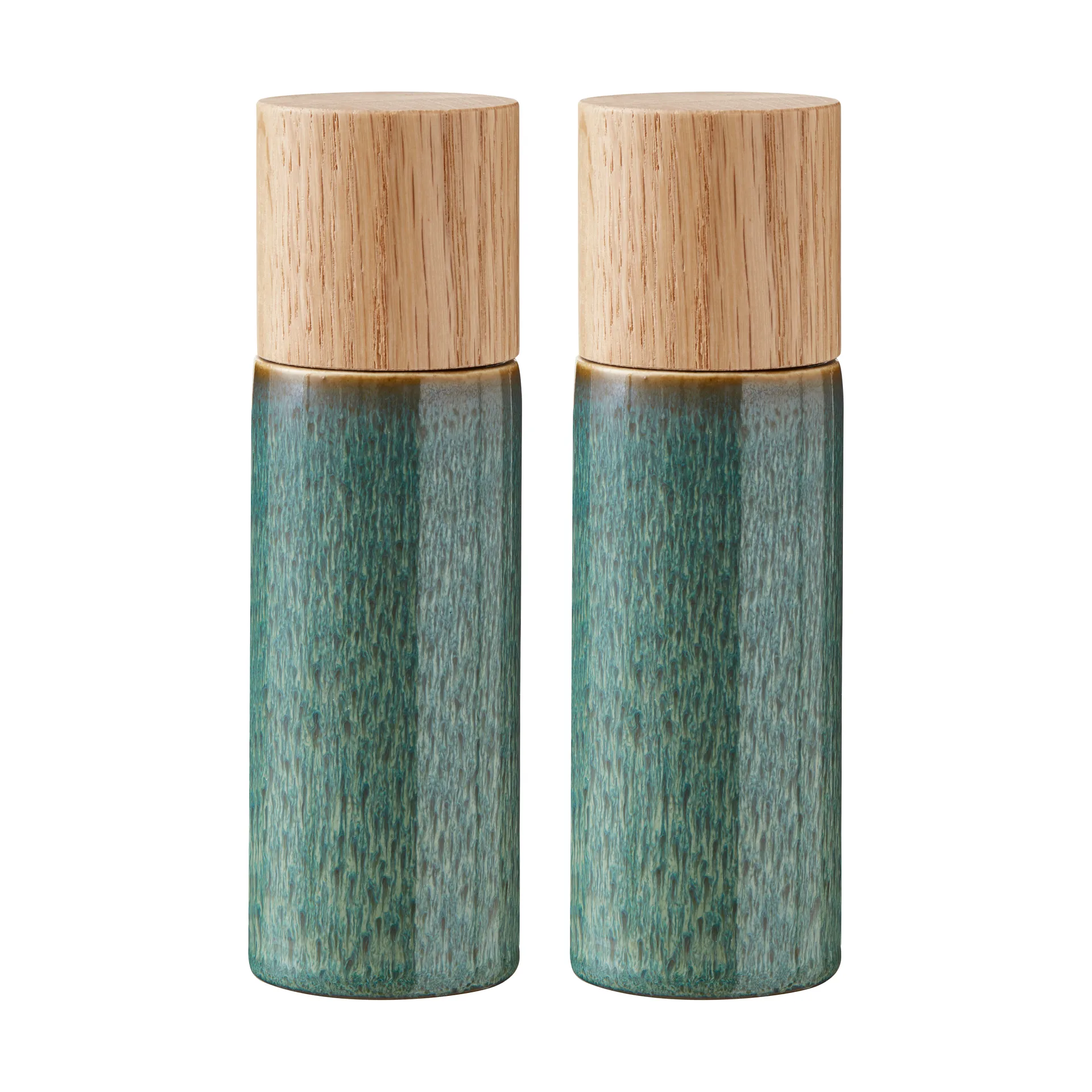 Bitz Salt - & Pepper Grinder 17 cm 2 pieces, Green Bitz