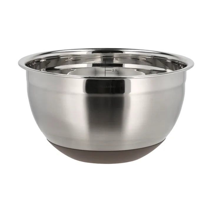 Mixing bowl with silicone base latte. - 3 liters - Blomsterbergs