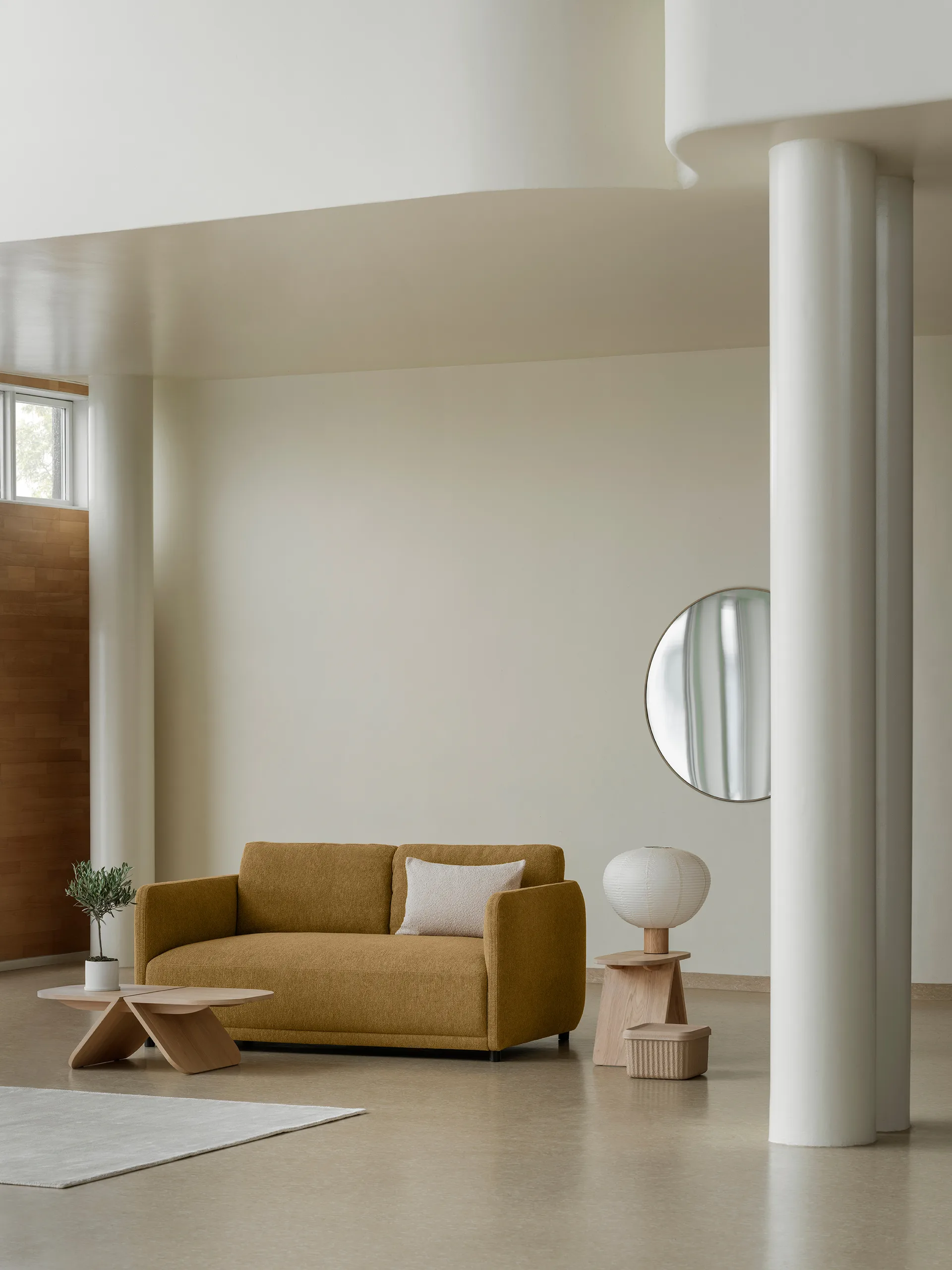 Avio coffee table 31x100x54 cm, Oak blomus