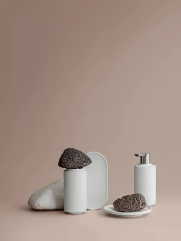 Creto toothbrush mug - Lily white - blomus