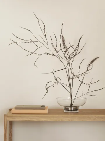 MIYABI vase M Ø23 cm - Clear - blomus