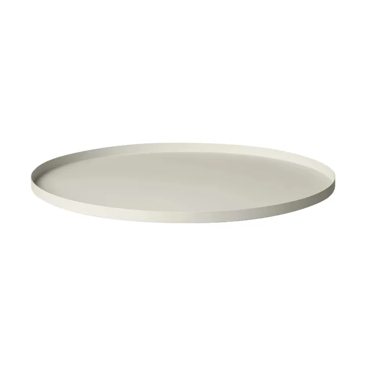 PEASY tray L Ø38 cm - Moonbeam - blomus