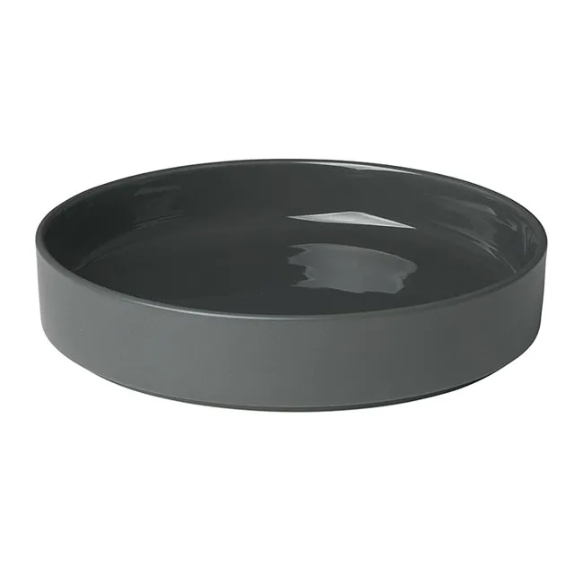 Pilar deep plate Ø20 cm, Agave green blomus