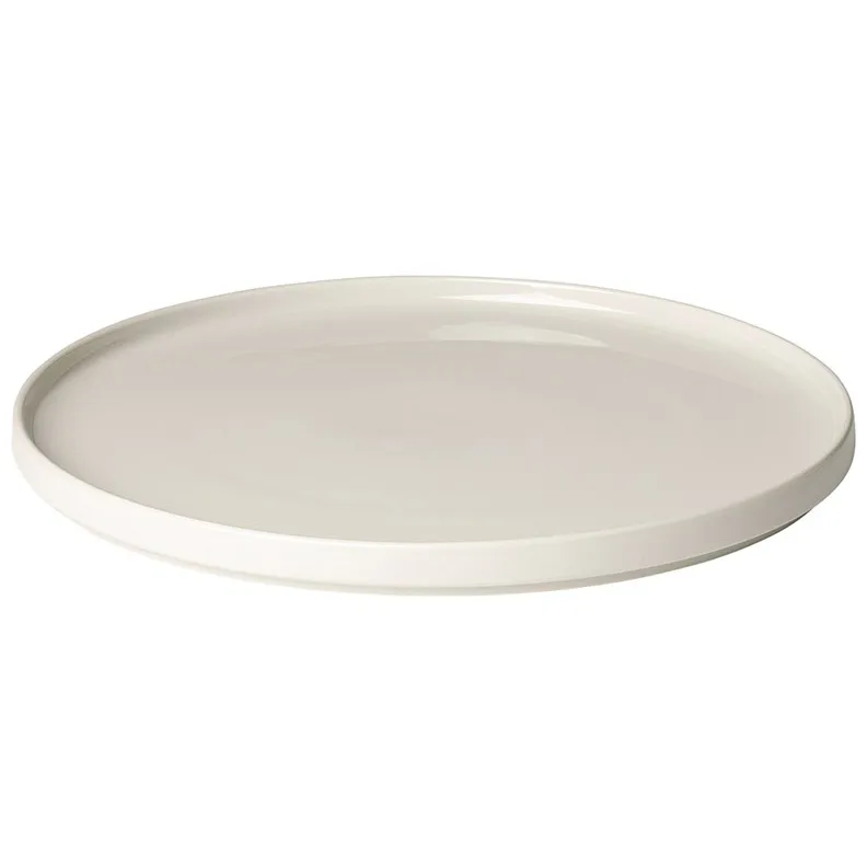 Pilar serving plate Ø35 cm, Moonbeam blomus