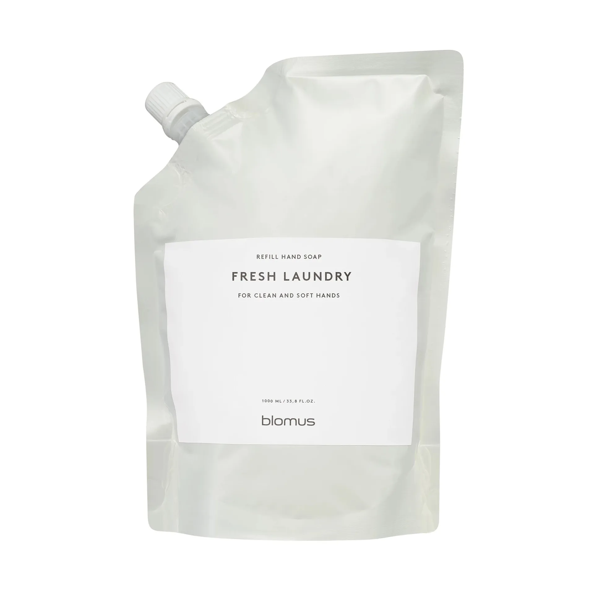 Satomi refill hand soap 1000 ml, Fresh Laundry blomus