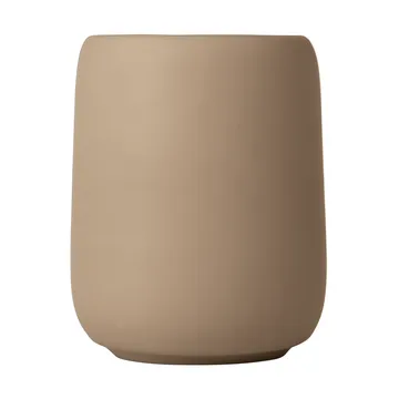 Sono toothbrush mug ceramic 30 cl - Beige - blomus