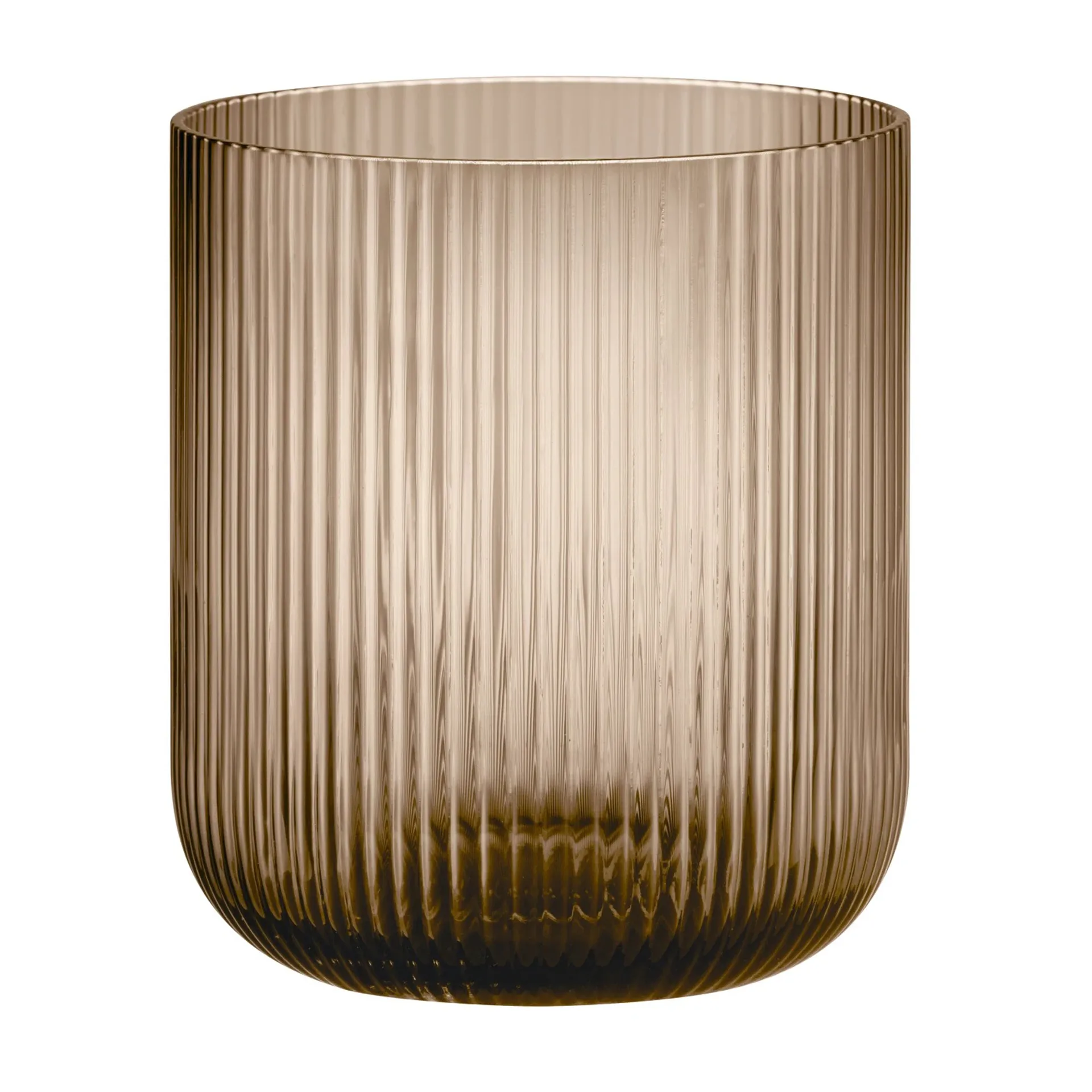 Ven candle lanterm M 15.5 cm, Coffee blomus