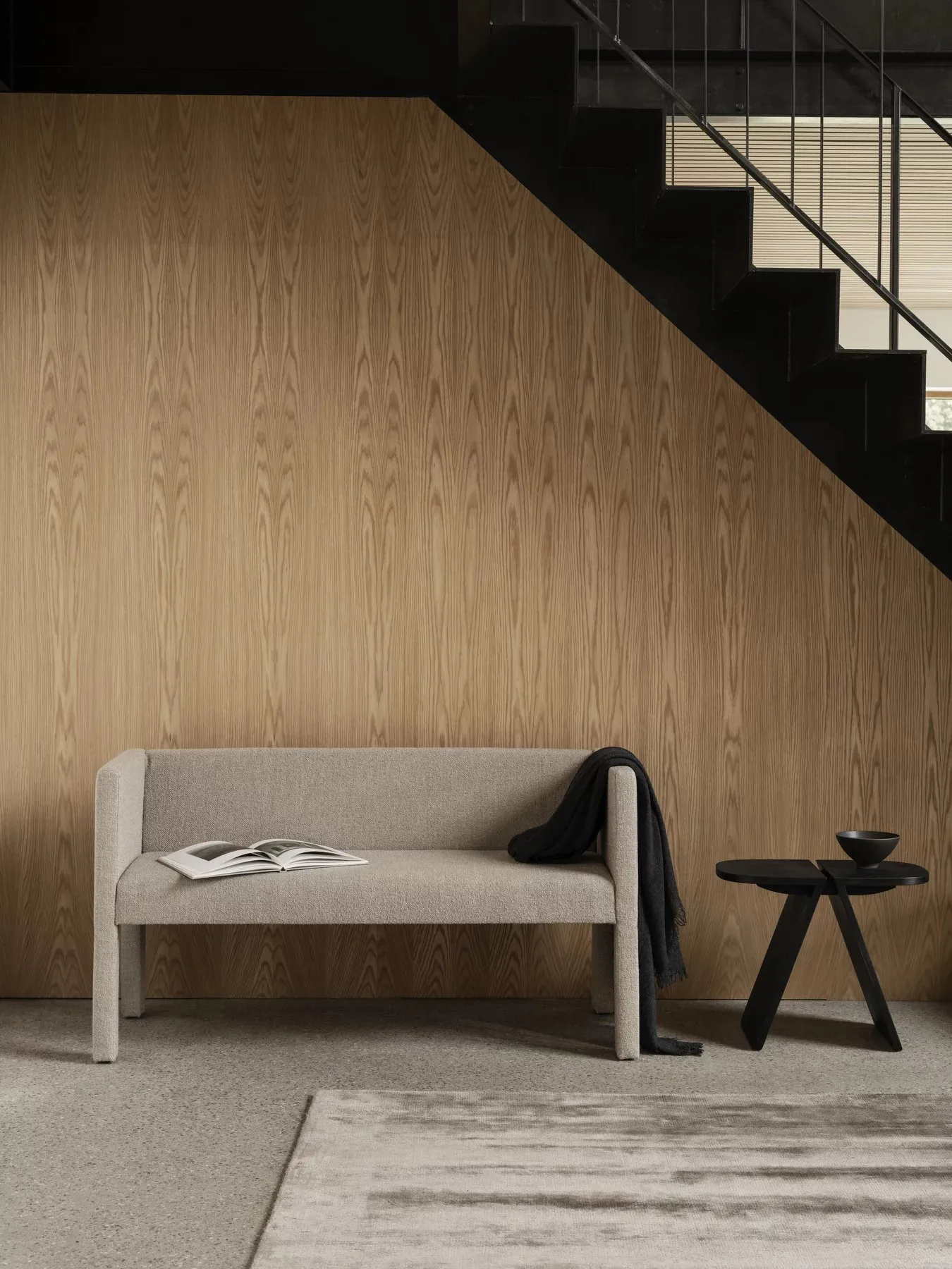 Visca rug M 160x240 cm, Beige blomus