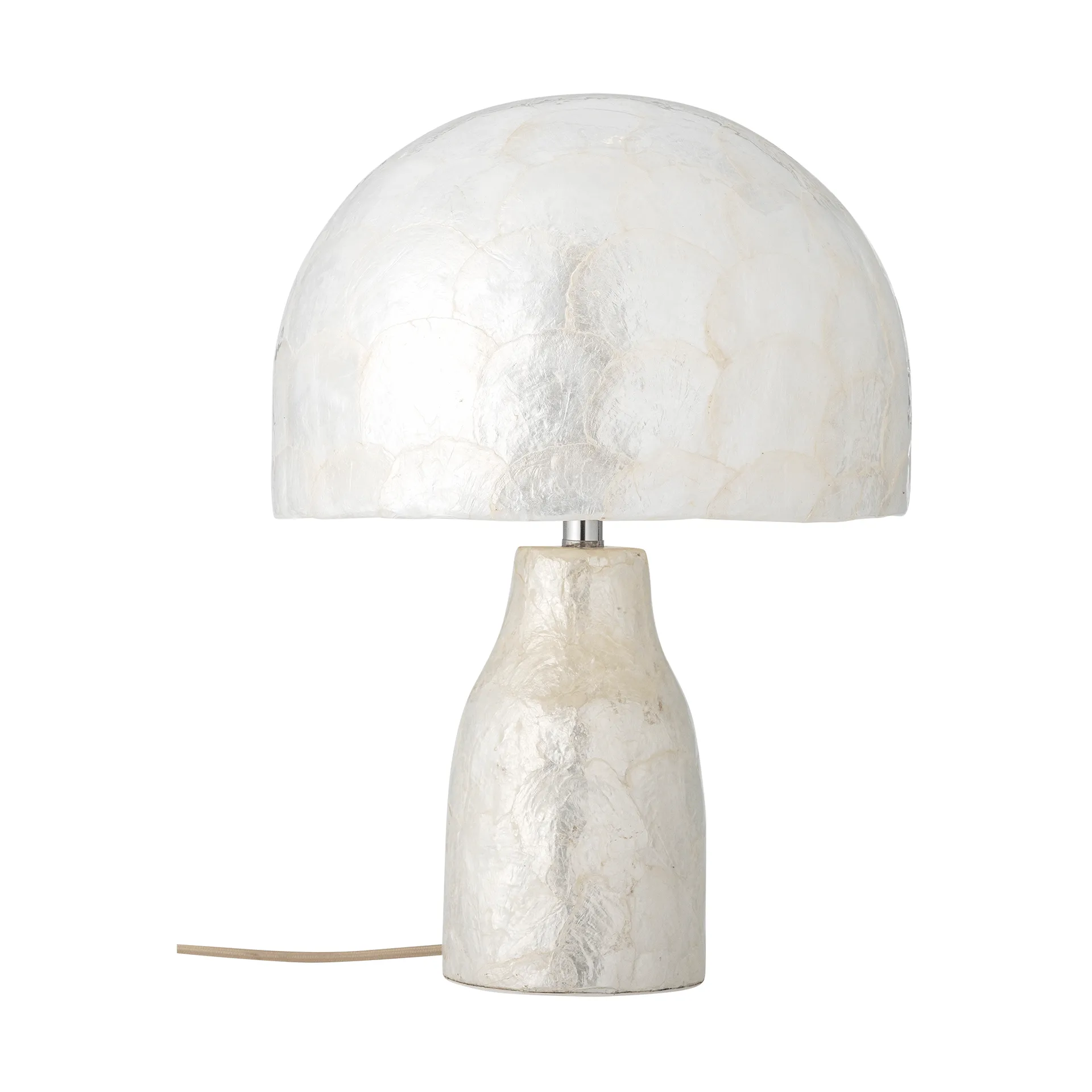 Adria table lamp, Nature, Mother of pearl Bloomingville
