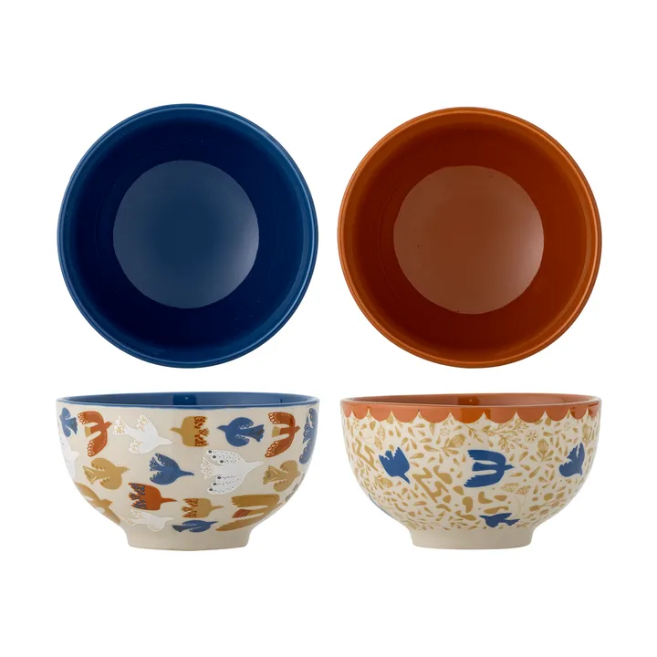 Anniversary bowl - Multi, 50 cl, 2 pieces - Bloomingville