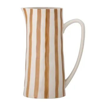 Begonia pot stoneware 23.5 cm - Brown stripes - Bloomingville