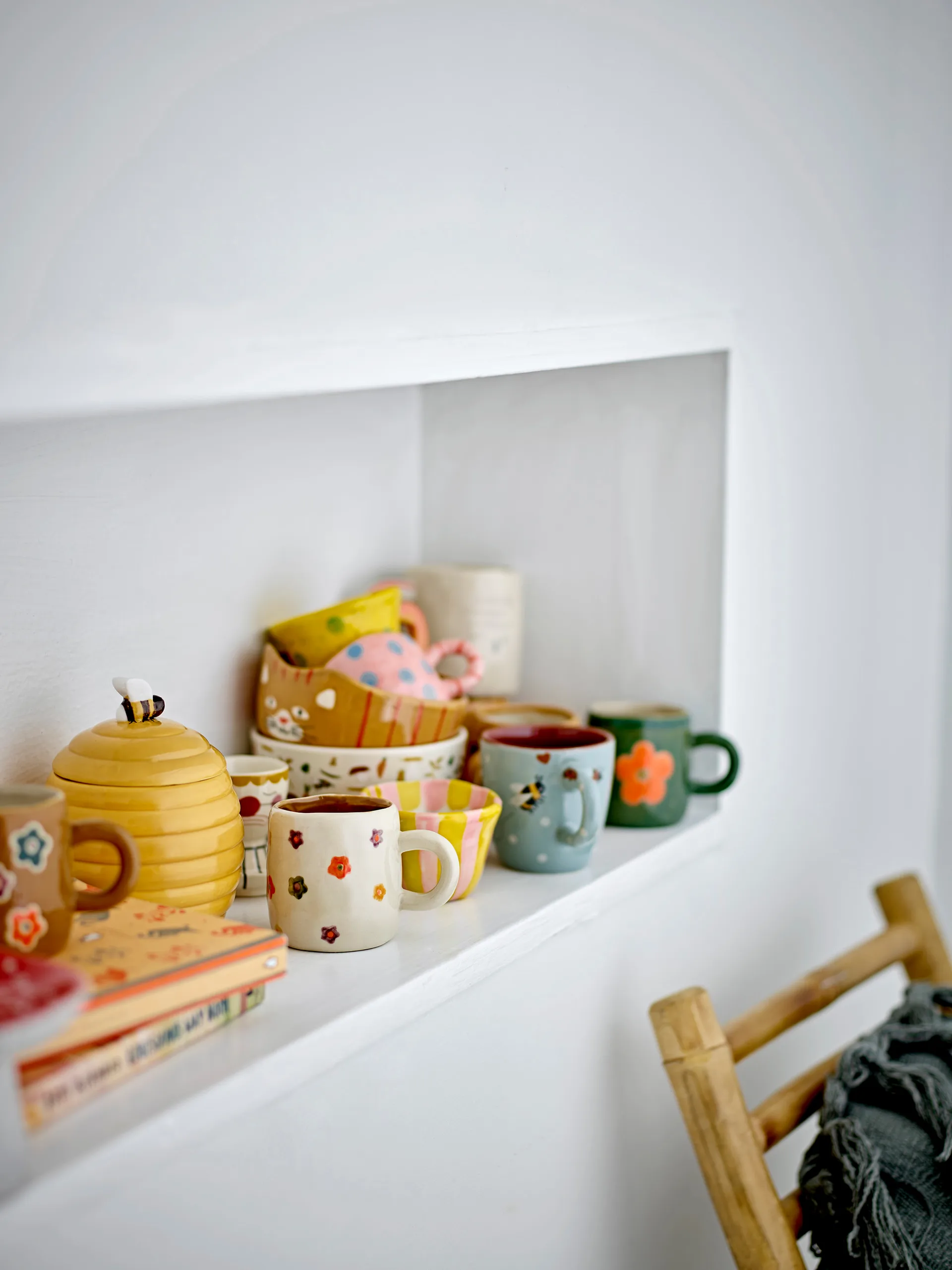 Belina mug 15.5 cl, Blue Bloomingville