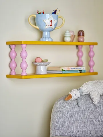 Bibiola shelf 60x21.5 cm - Yellow - Bloomingville