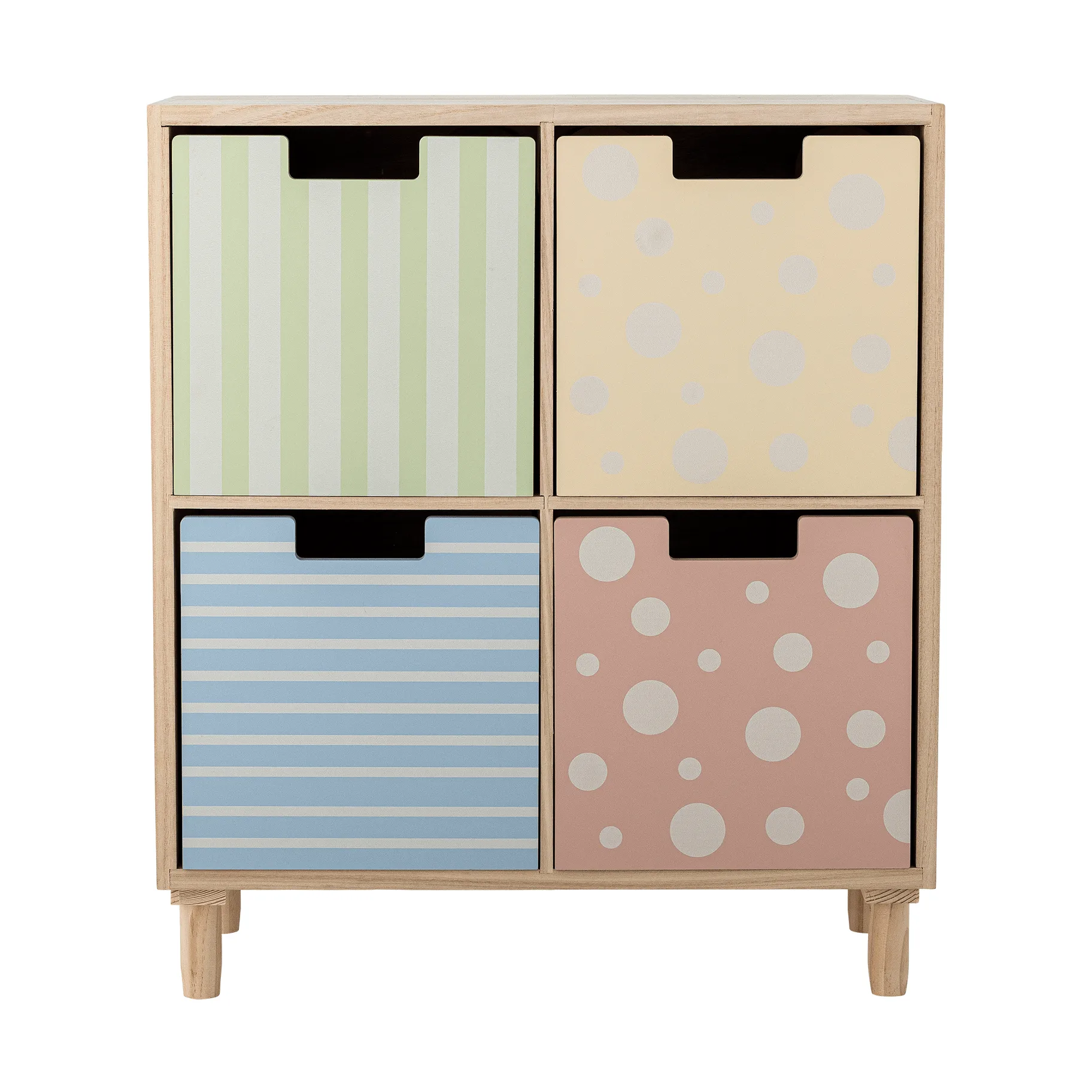 Calle bookshelf with draws, Multi, Paulownia Bloomingville