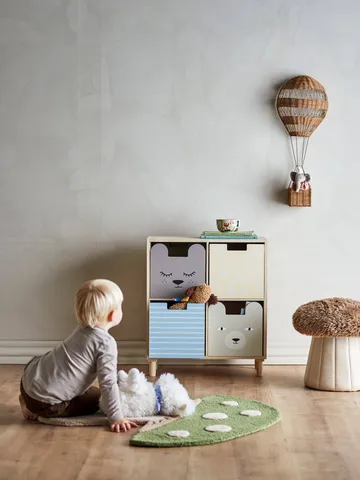 Calle bookshelf with draws - Multi, Paulownia - Bloomingville