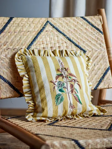 Camila cushion - Yellow, 35x35 cm - Bloomingville