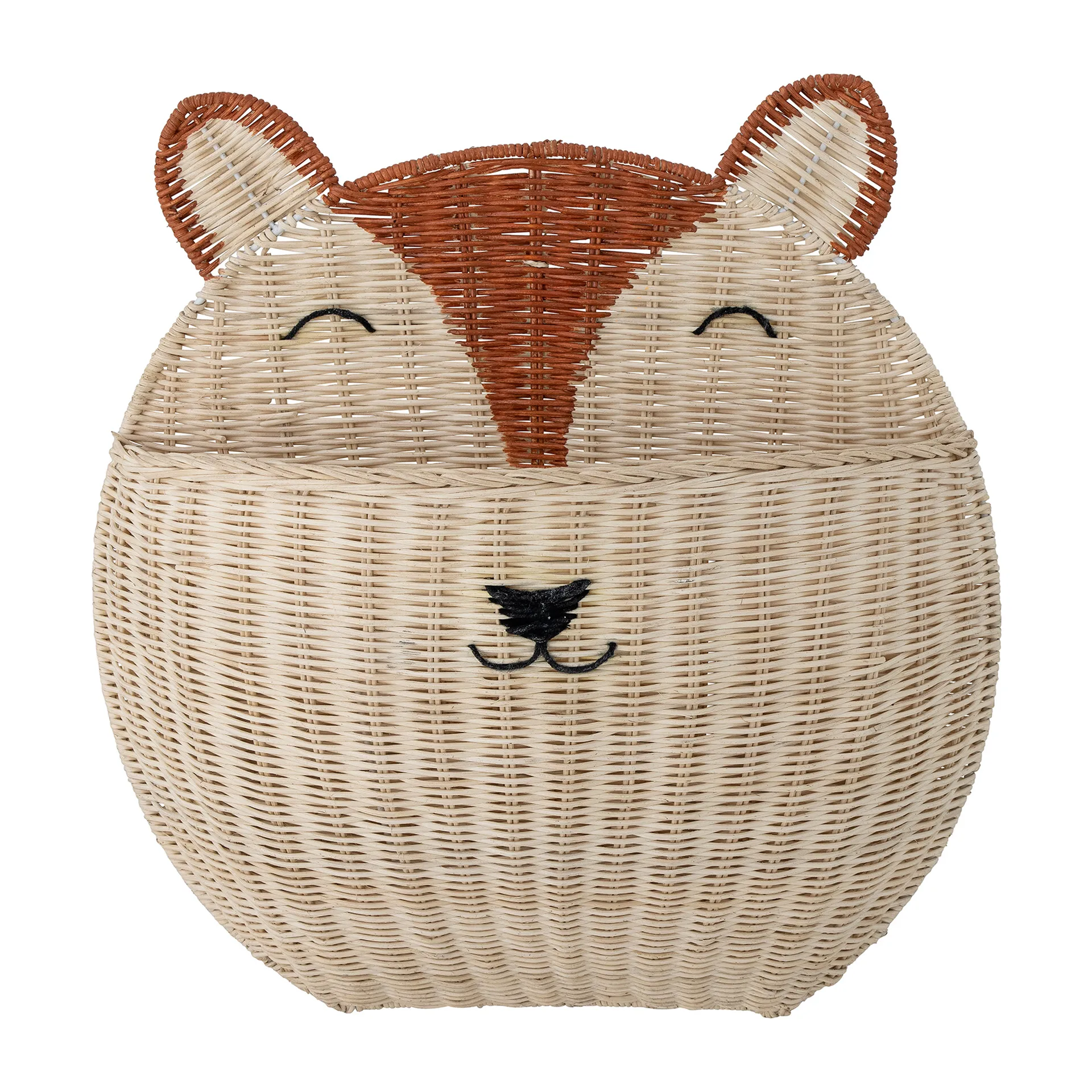 Gerti wall basket with lid 44x47x13 cm, Fox Bloomingville