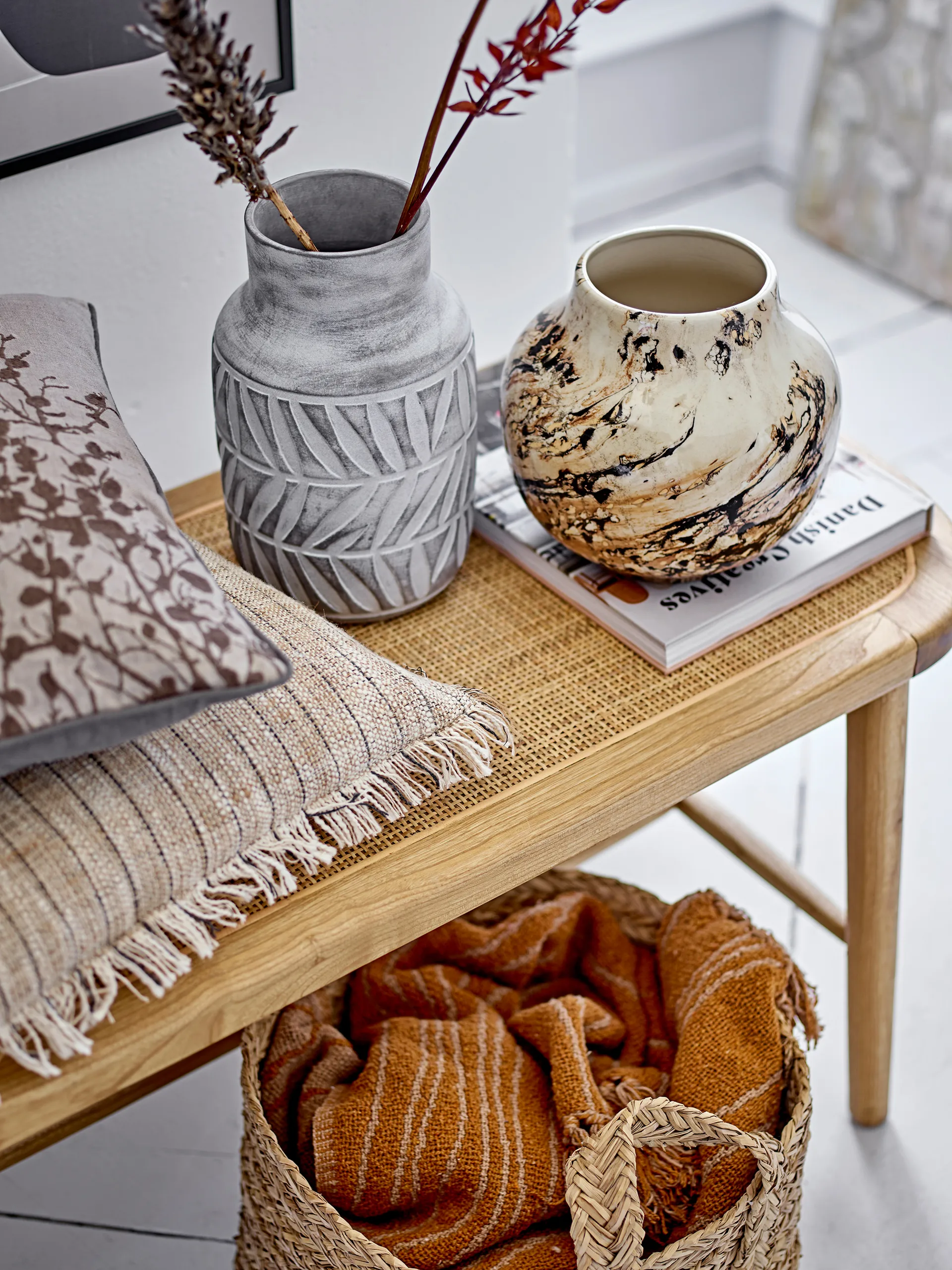 Janka vase 21.5 cm, Brown Bloomingville