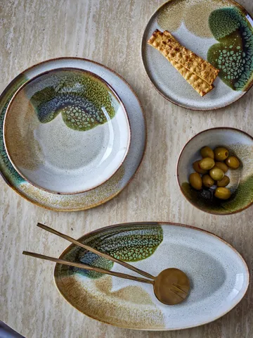 Jules serving platter - Green, 33.5x18.5 cm - Bloomingville