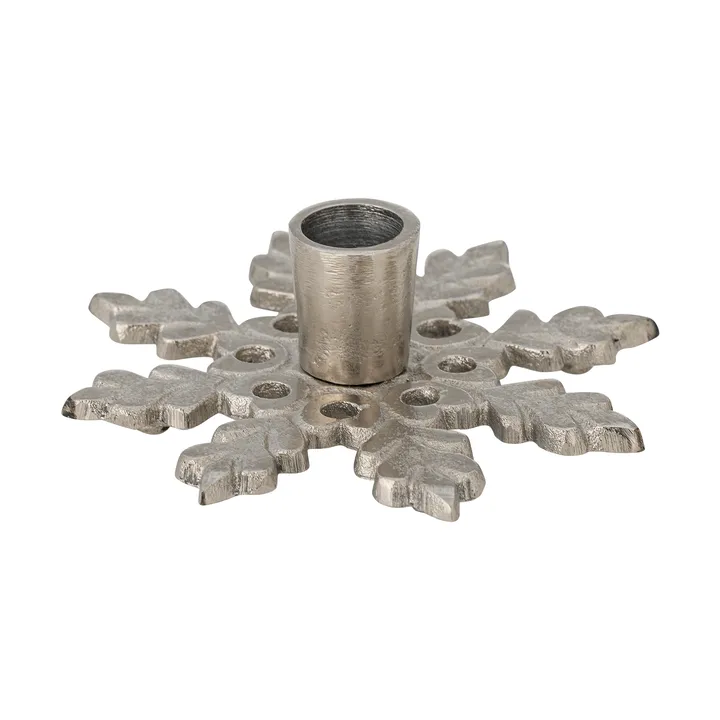 Kashi ljusstake - Silver, Ø13.5 cm - Bloomingville