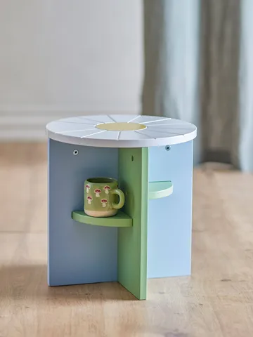 Latti stool - Multi, Ø30 cm - Bloomingville