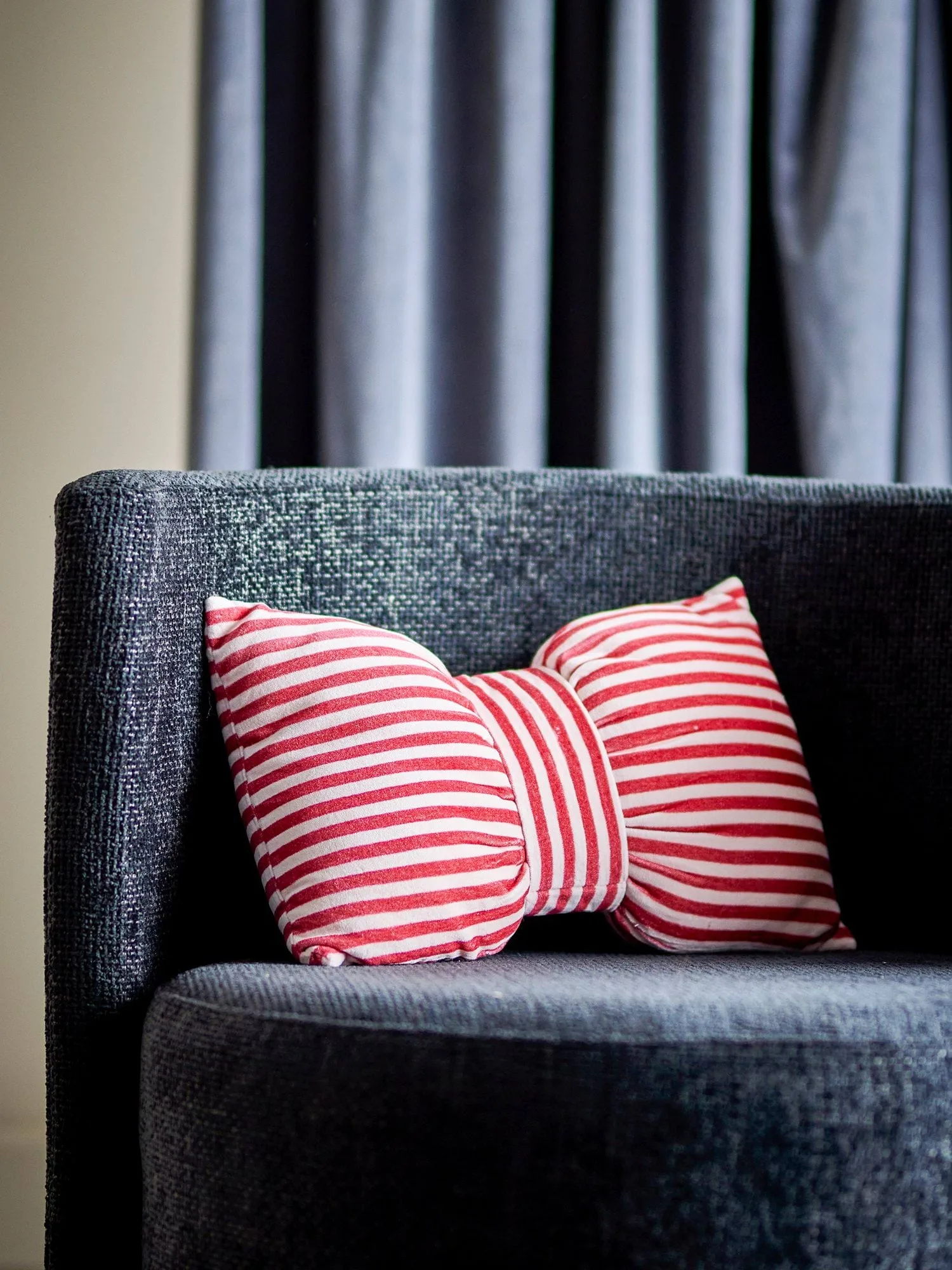 Livia cushion, Red, 45x30 cm Bloomingville