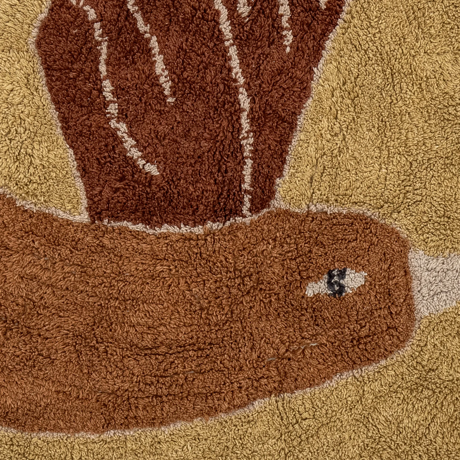 Milou rug Ø90 cm, Bird Bloomingville