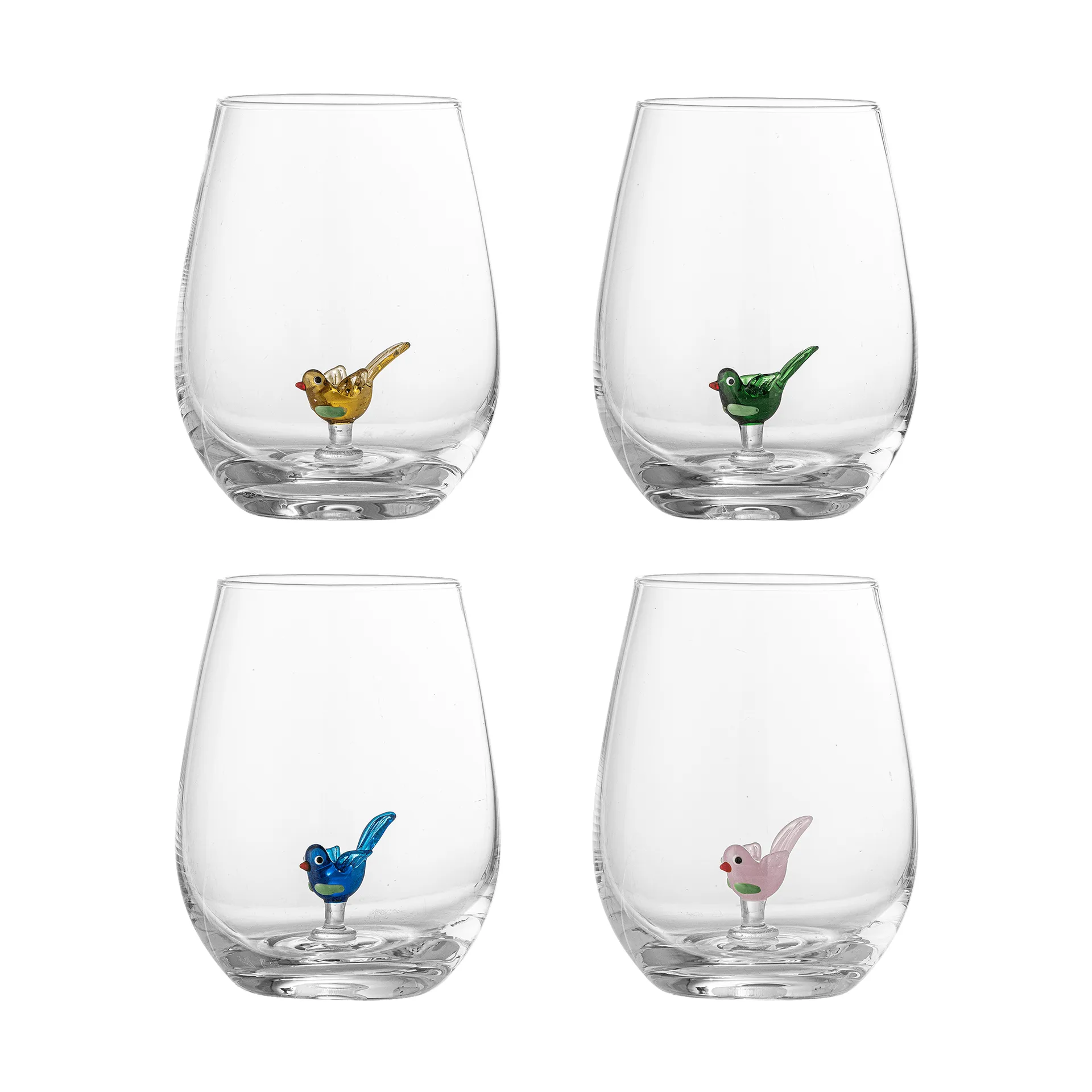 Misa drinking glasses 56 cl 4 pieces, Multipack Multi Glass Bloomingville