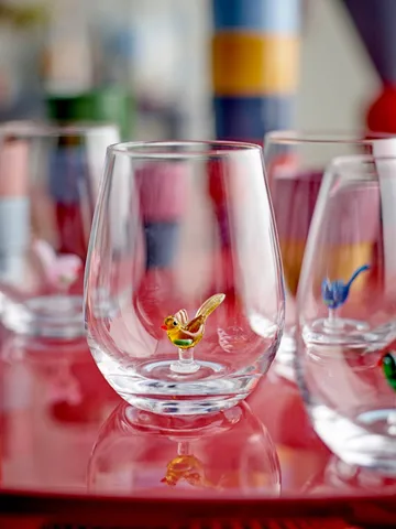Misa drinking glasses 56 cl 4 pieces - Multipack Multi Glass - Bloomingville