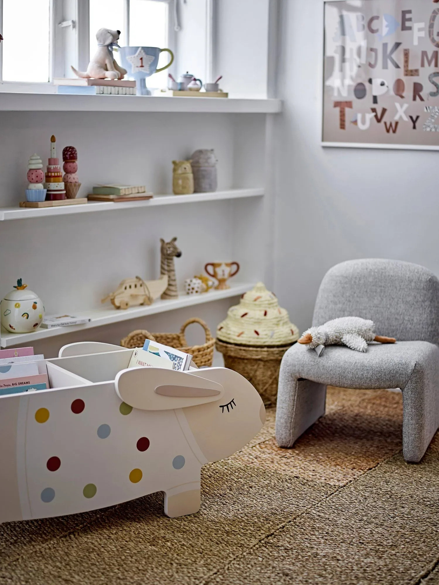 Neel chair, Grey Bloomingville