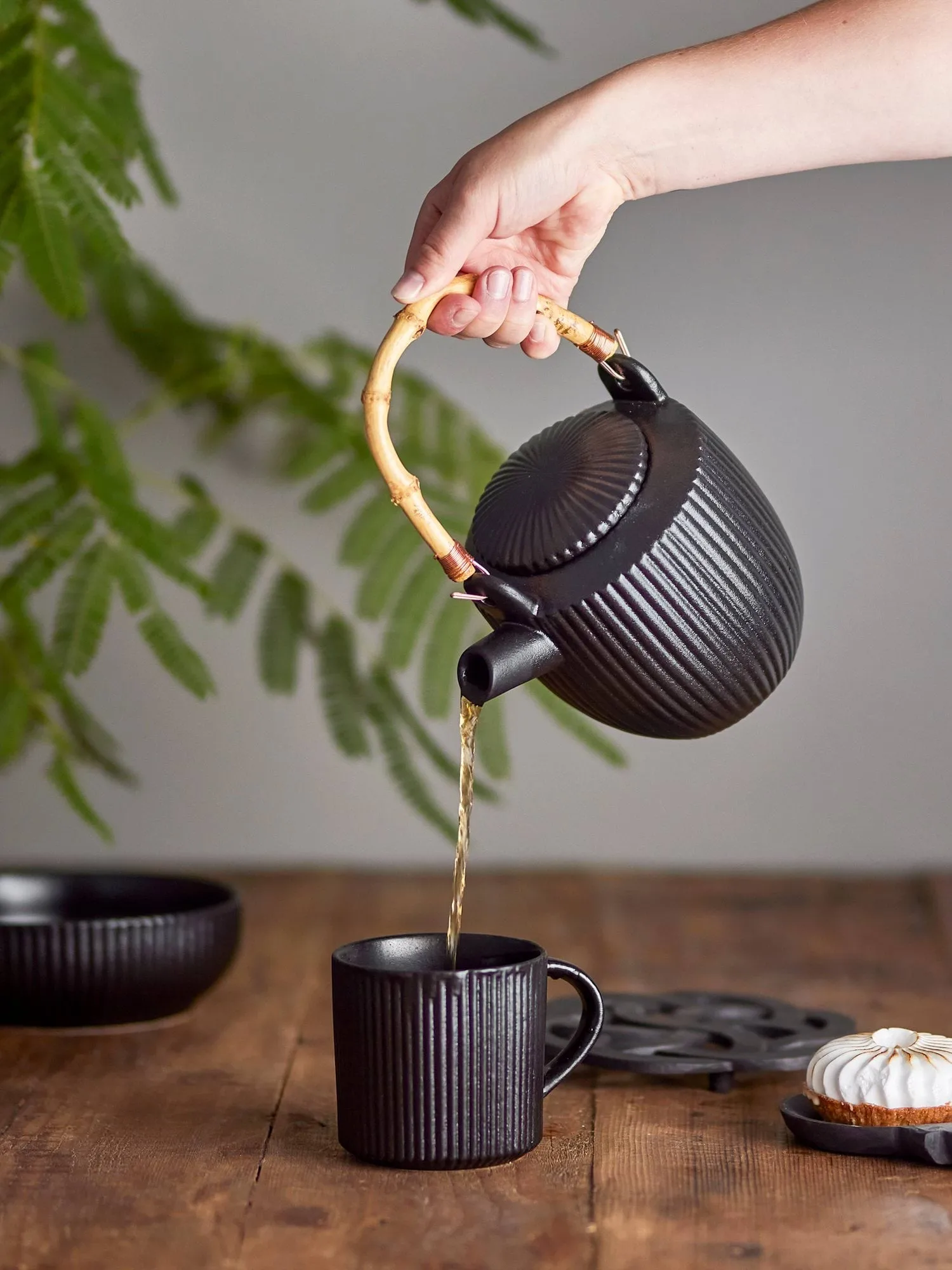 Neri cup, Black, 35 cl Bloomingville
