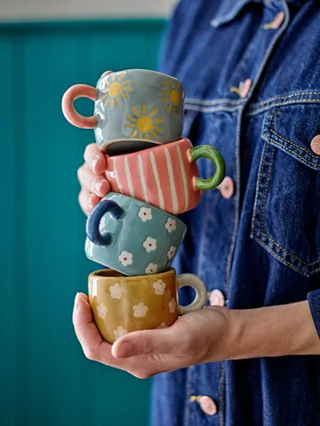 Nini cup - Multi, 4 pieces - Bloomingville