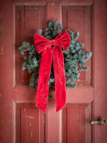 Ruby decorative bow - Red, 53x25 cm - Bloomingville