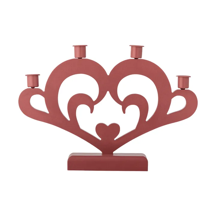 Salia advent candle holder - Red, 36 cm - Bloomingville