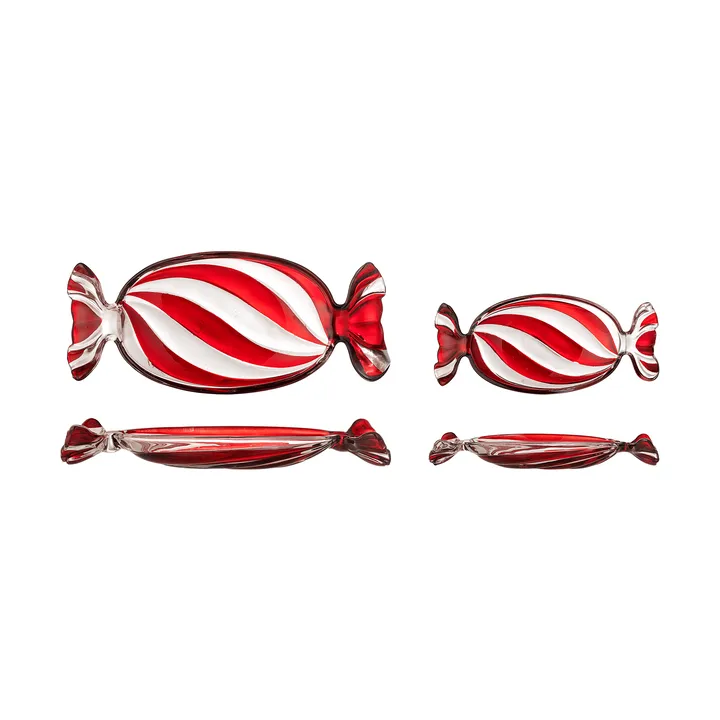 Sweetie serving dish - Red, 2 pieces - Bloomingville