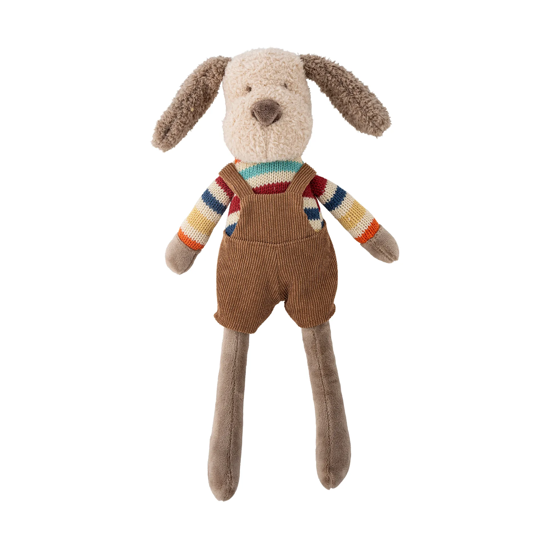 Teo soft toy, White dog Bloomingville