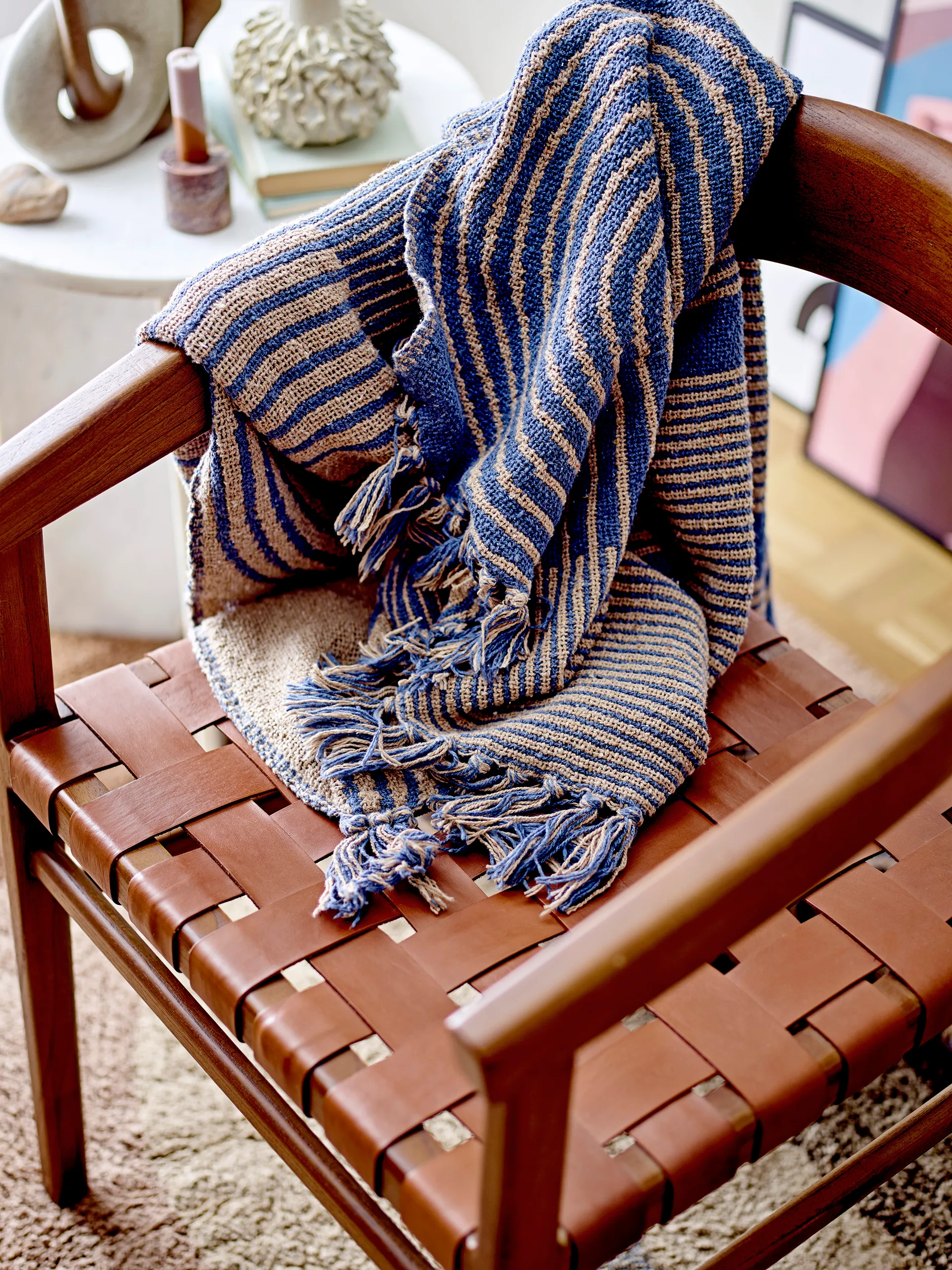 Vitus chair, Brown Bloomingville